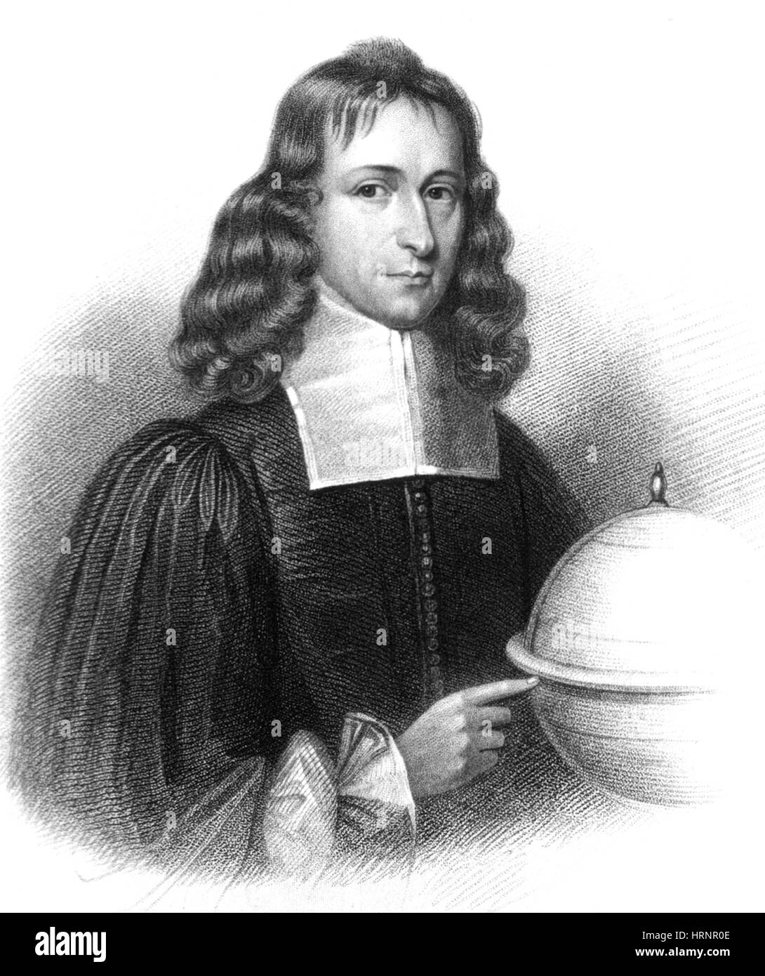 James Gregory, schottischer Mathematiker und Astronom Stockfoto