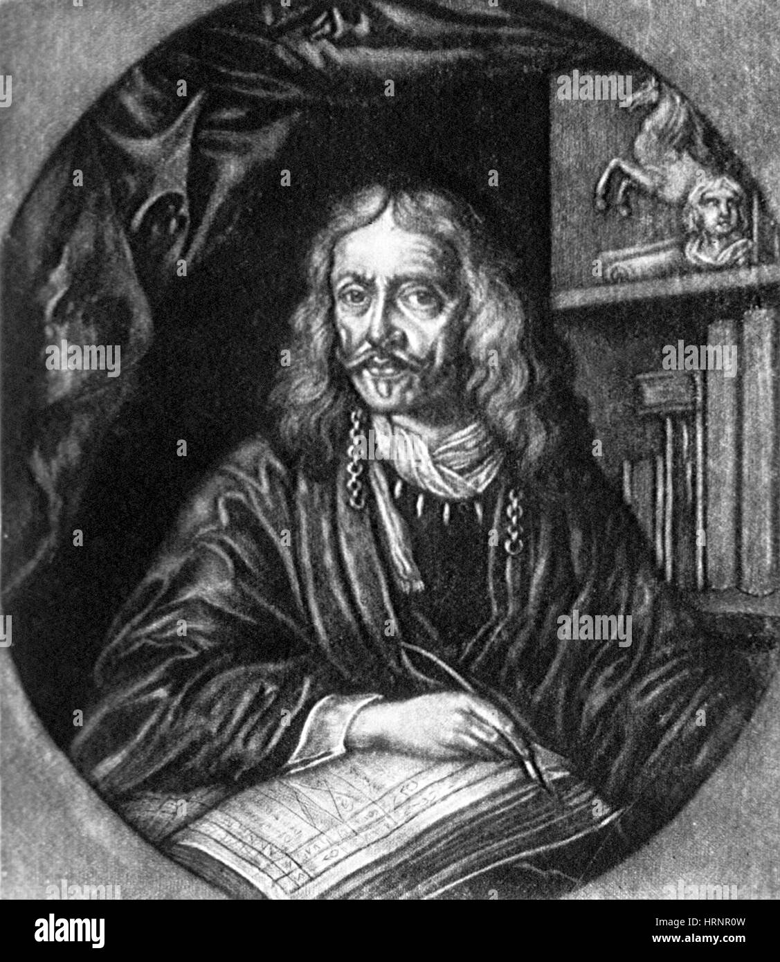 Johannes Hevelius, polnischer Astronom Stockfoto