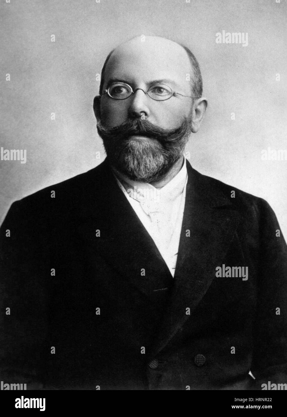 Friedrich Loeffler, deutscher Bakteriologe Stockfoto