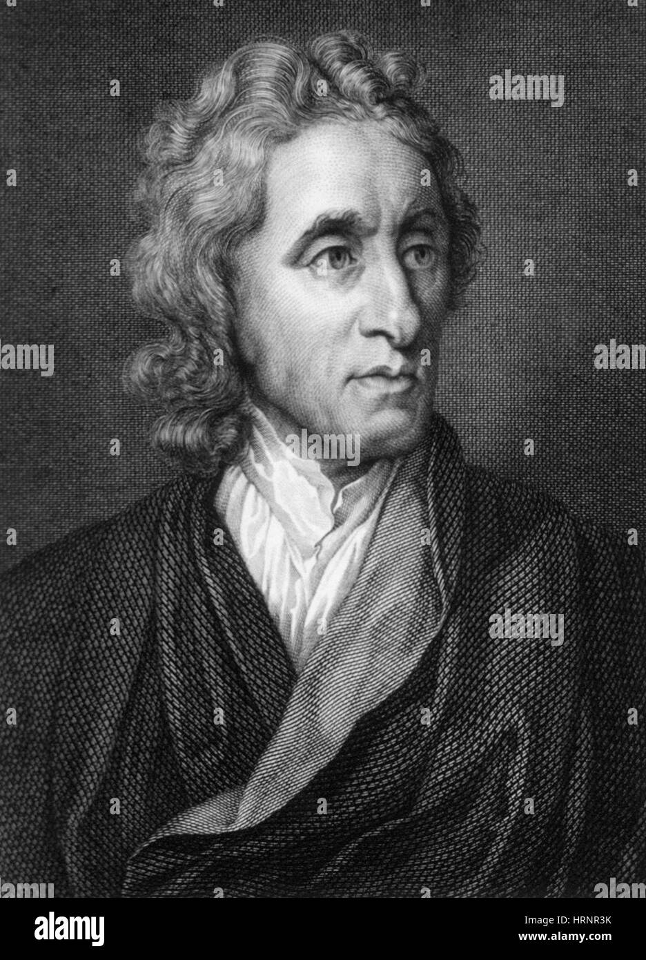 John Locke, englischer Philosoph, Vater des klassischen Liberalismus Stockfoto