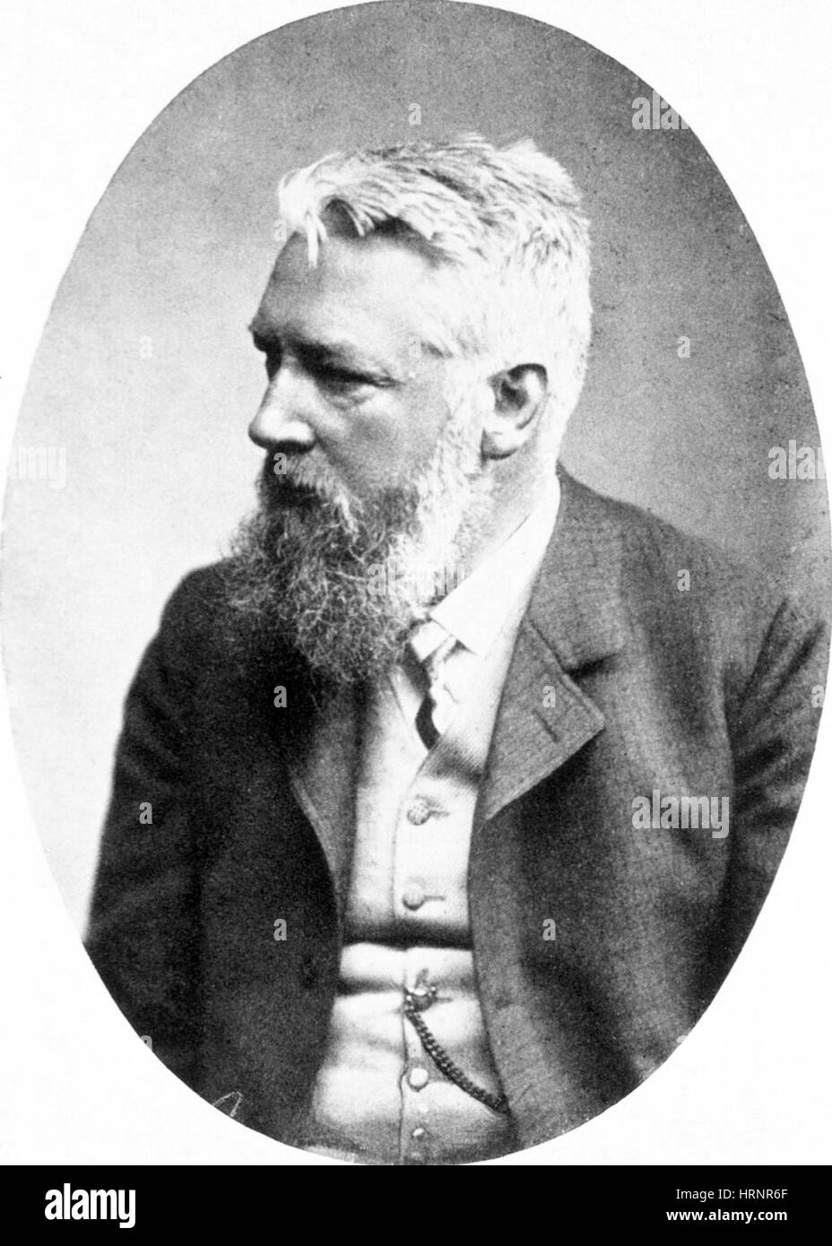 Wilhelm Ostwald, deutscher Chemiker Stockfoto