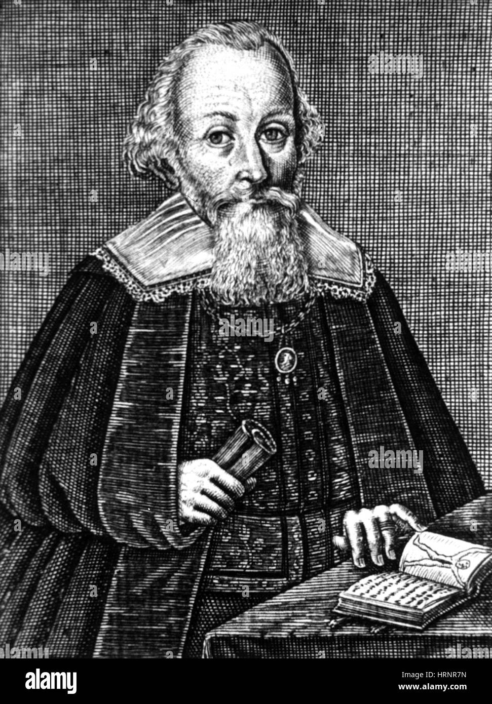 Daniel Sennert, deutscher Arzt und wissenschaftlicher Autor Stockfoto