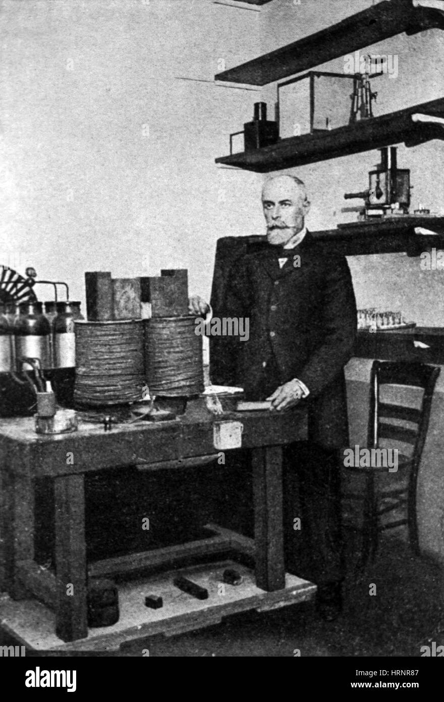 Henri Becquerel, französischer Physiker Stockfoto