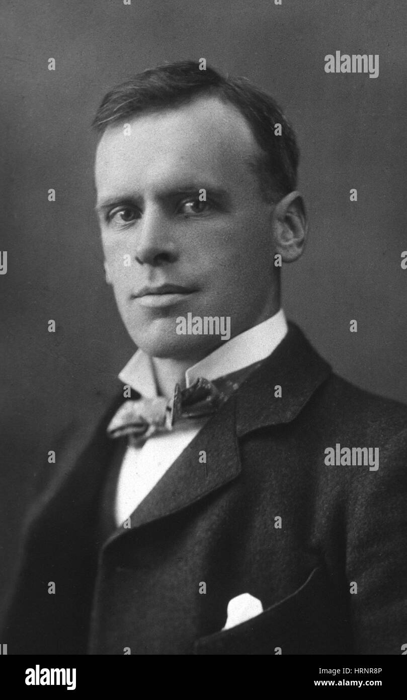 Ernest Henry Starling, englischer Physiologe Stockfoto