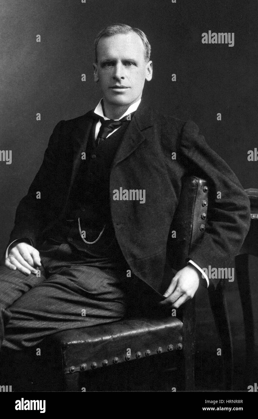 Ernest Henry Starling, englischer Physiologe Stockfoto