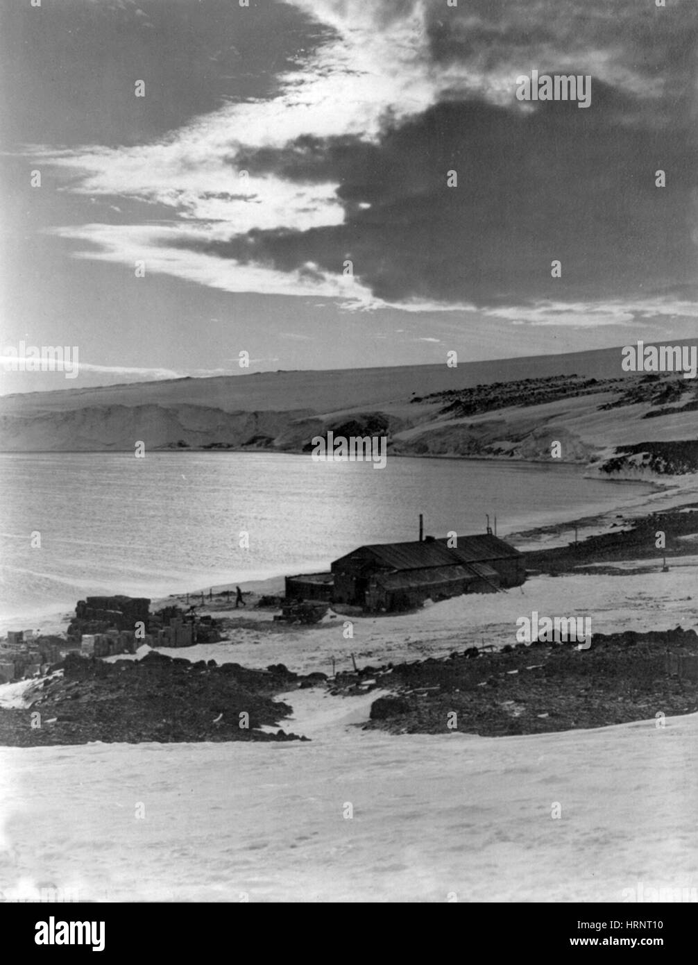 Captain Robert Falcon Scott Winter Quarters, 1910-13 Stockfoto