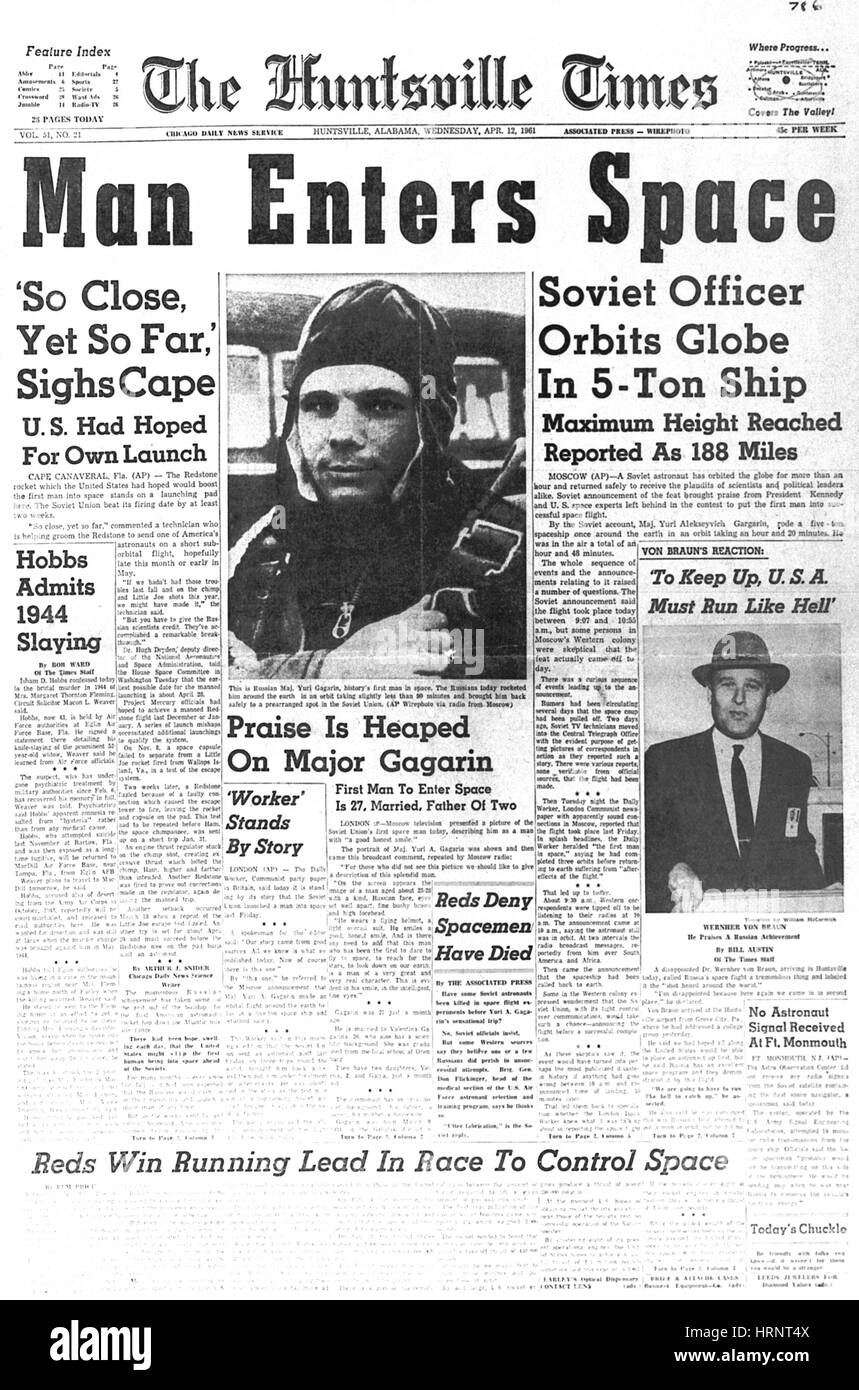 Mann betritt den Raum, 1961 Stockfoto