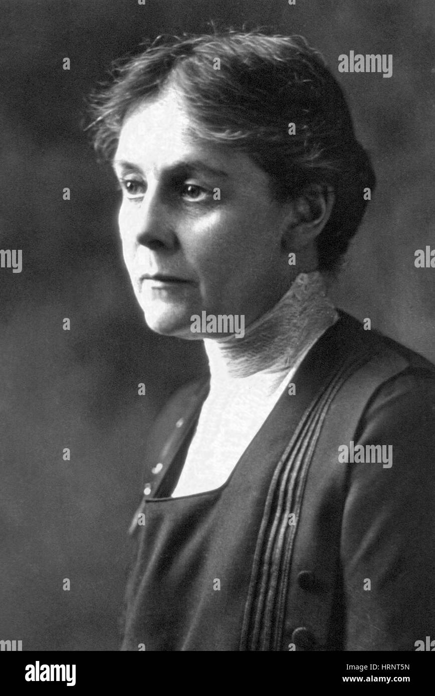 Alice Hamilton, US-amerikanischer Toxikologe Stockfoto