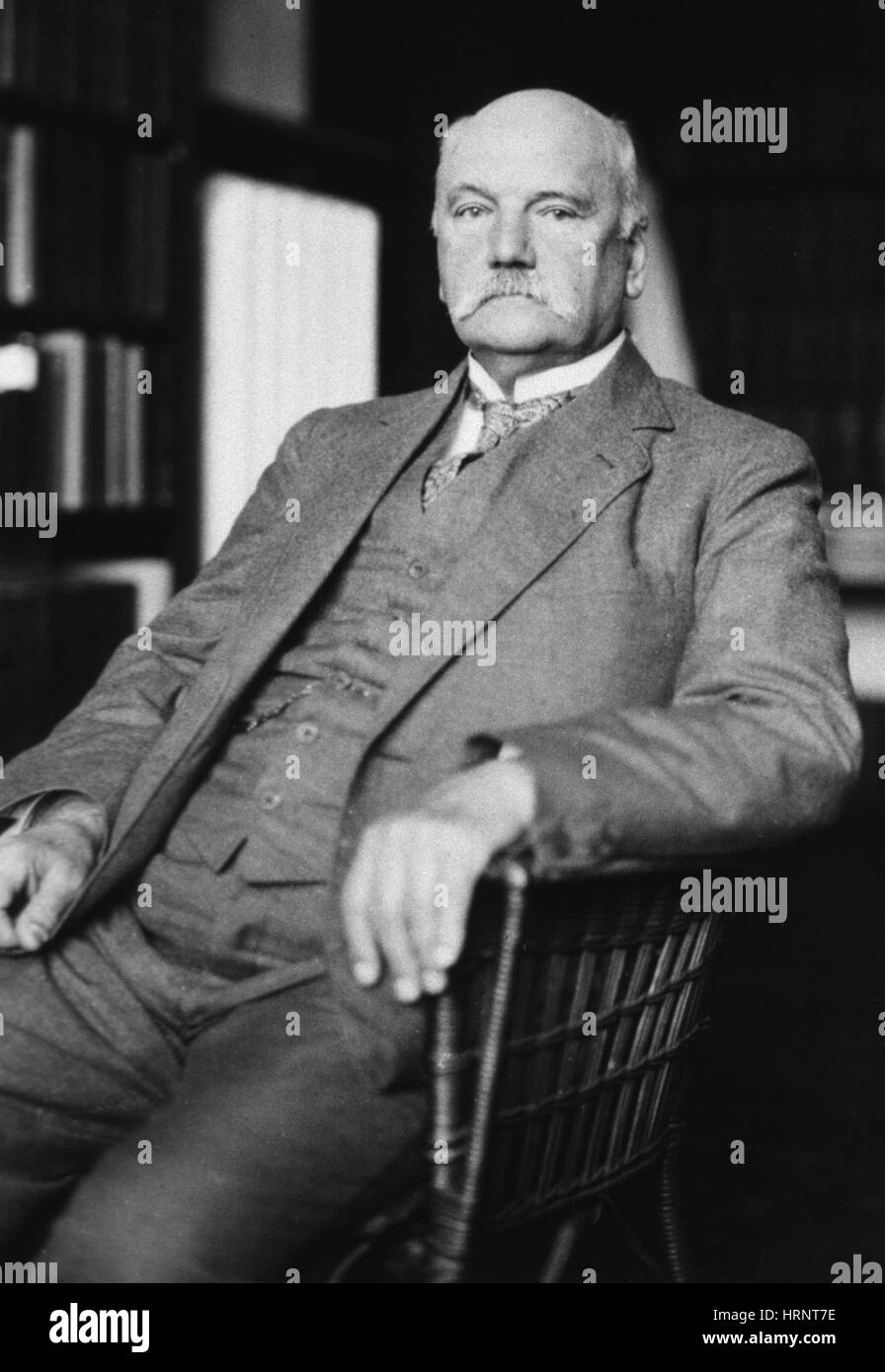 Albrecht Kossel, deutscher Biochemiker Stockfoto