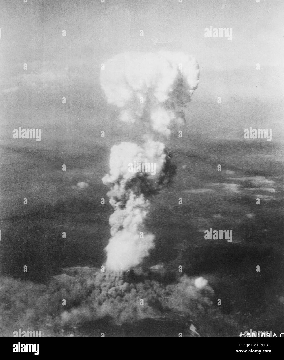 Dem zweiten Weltkrieg, Hiroshima, 6. August 1945 Stockfoto