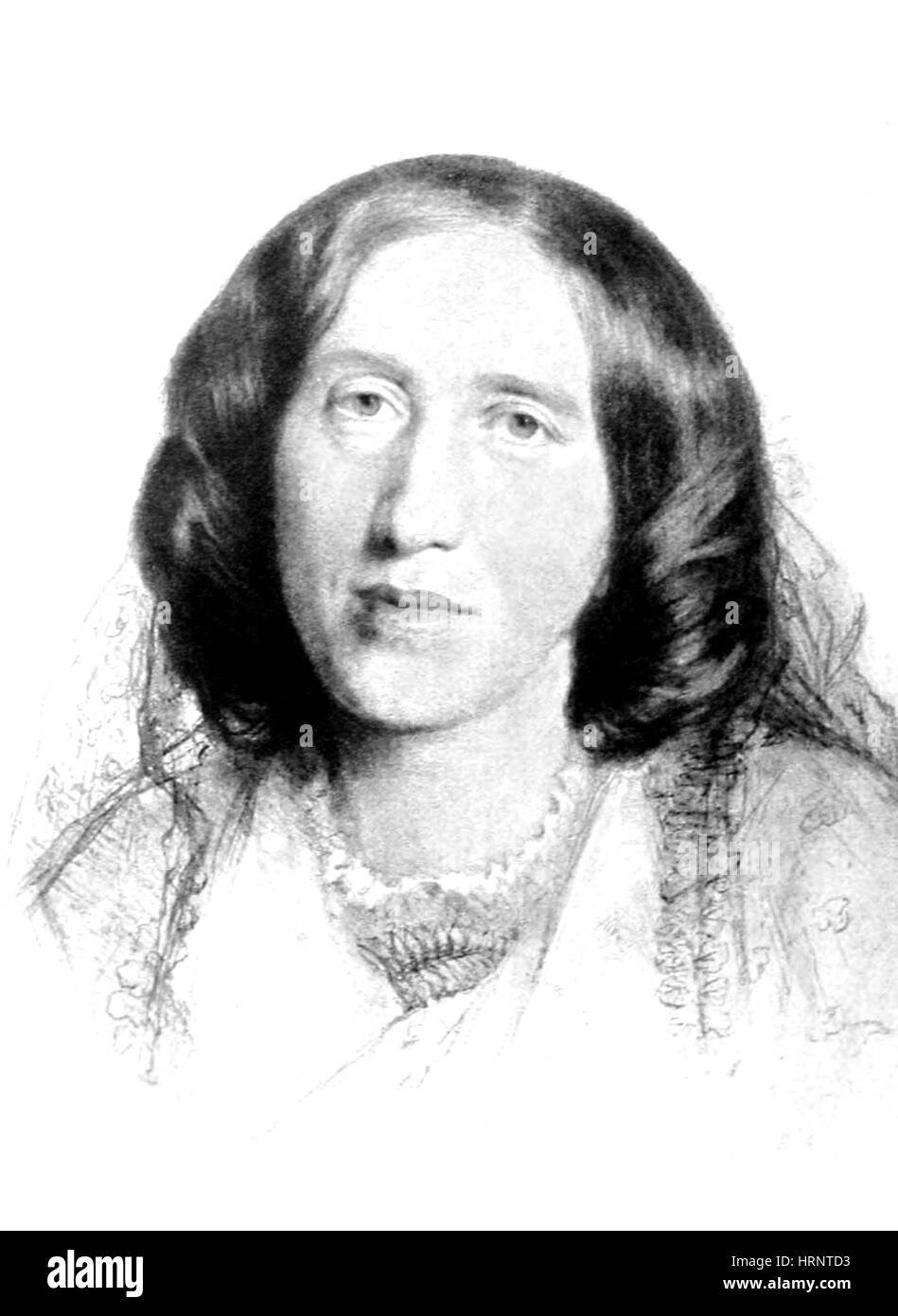 George Eliot, englischer Schriftsteller Stockfoto