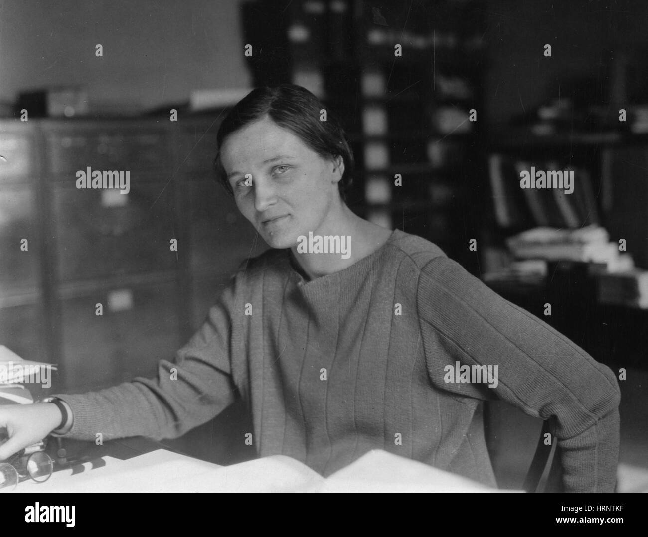 Cecilia Payne-Gaposchkin, US-amerikanischer Astronom Stockfoto