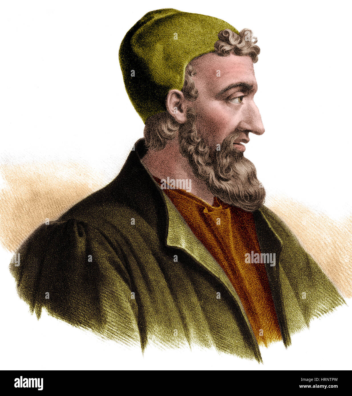 Galen, antike griechische Arzt und Philosoph Stockfoto