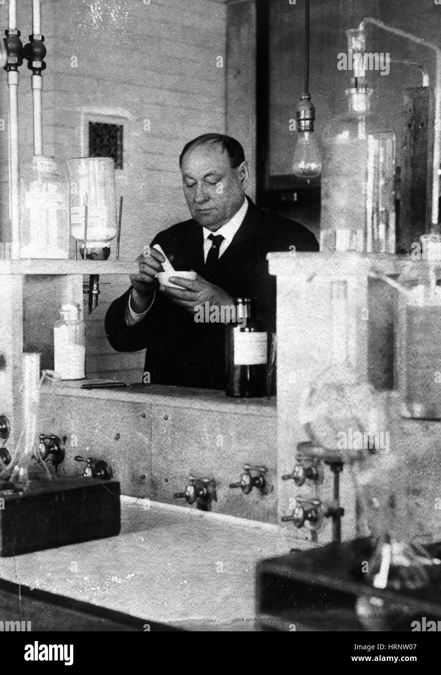 Harvey Washington Wiley, US-amerikanischer Chemiker Stockfoto