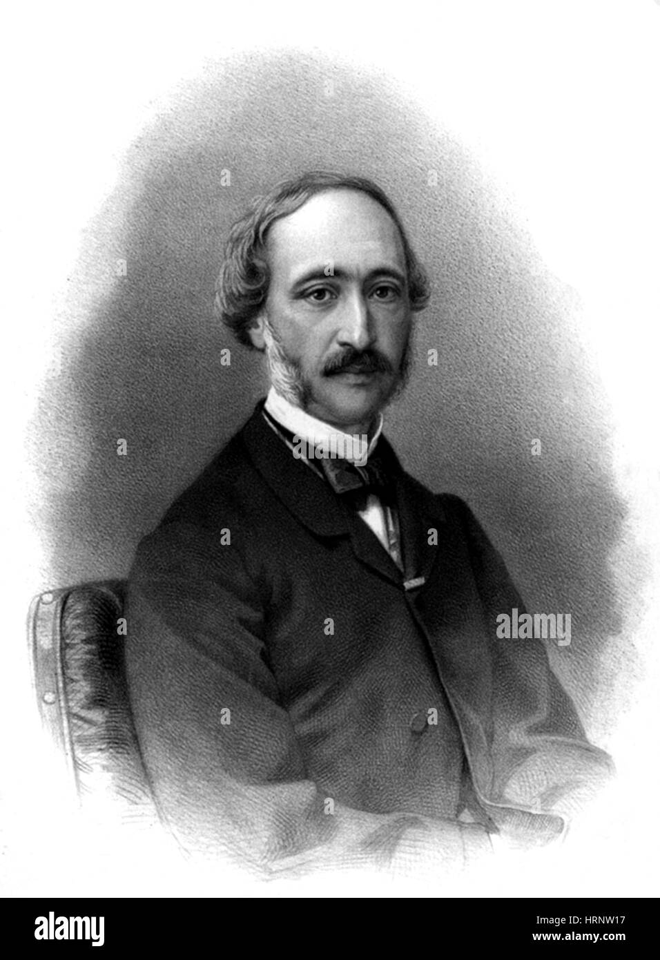 A. e. Becquerel, französischer Physiker Stockfoto