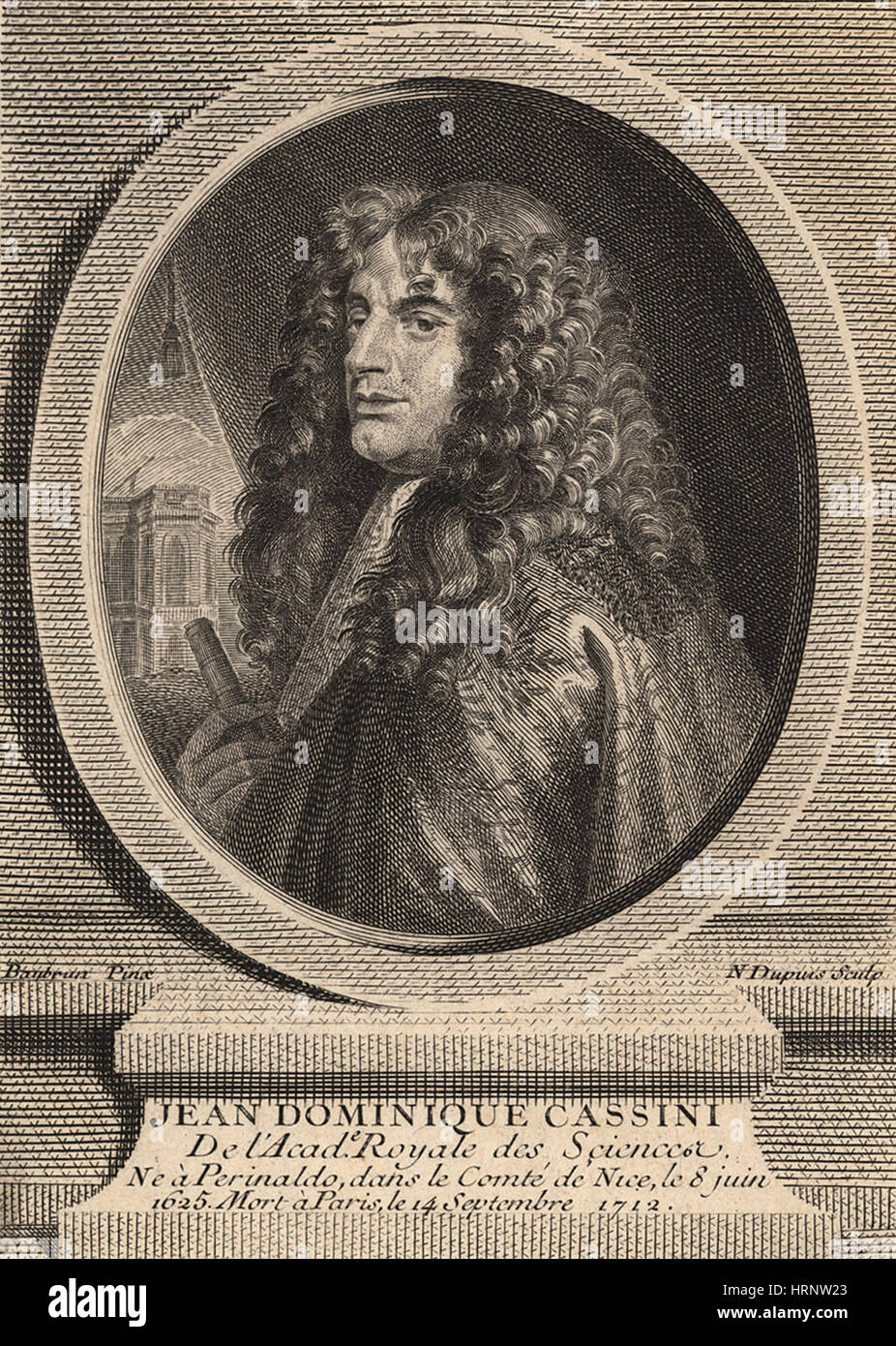 Giovanni Cassini, italienisch-französischer Astronom Stockfoto