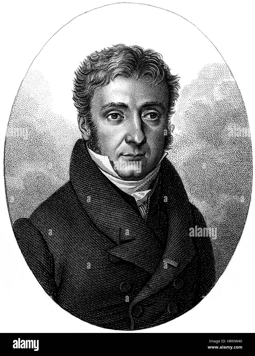 Pierre Louis Dulong, französischer Chemiker Stockfoto