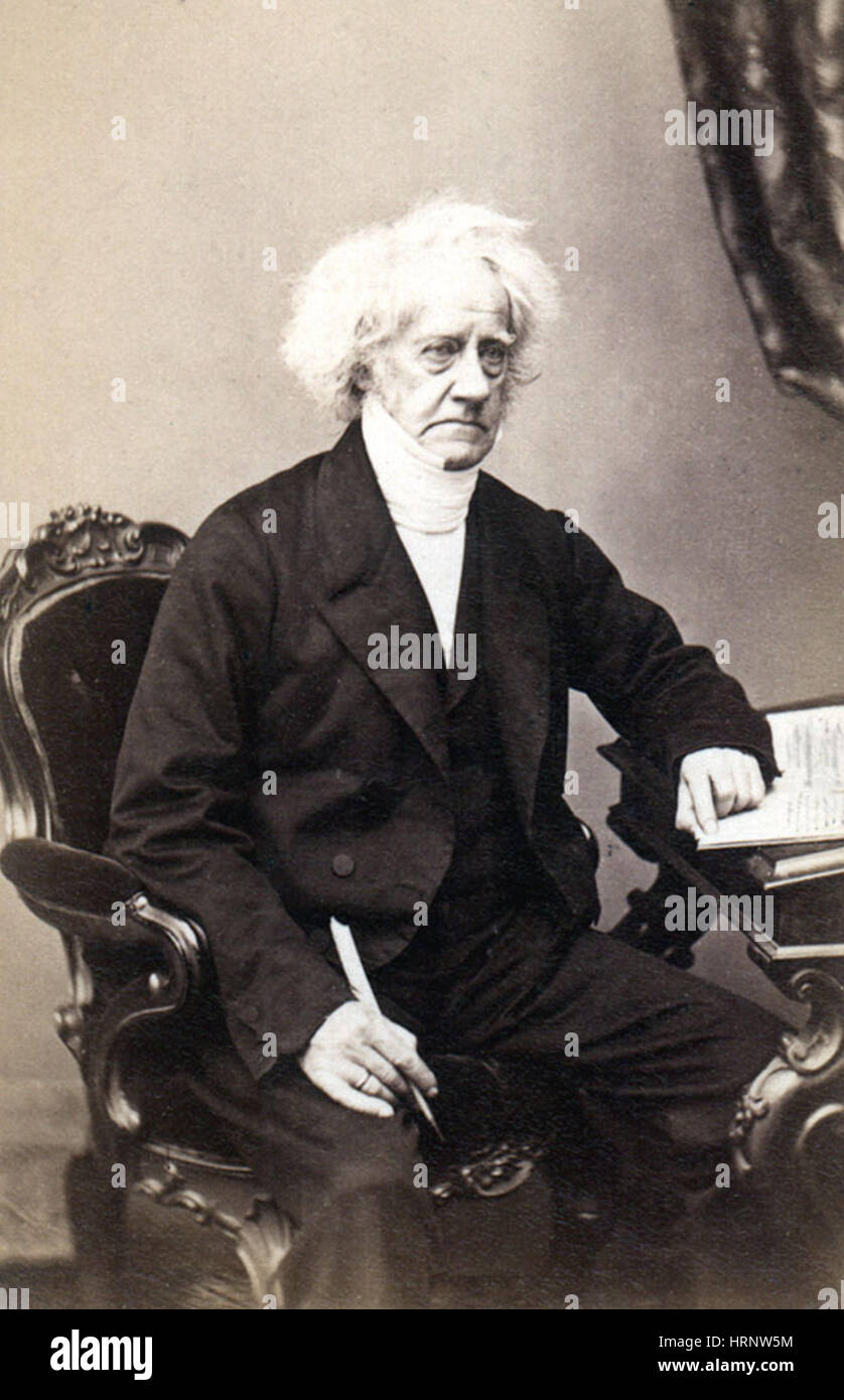 John Herschel, englischer Universalgelehrter Stockfoto