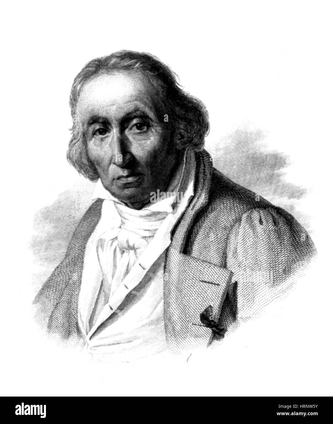 Joseph-Marie Jacquard, französischer Erfinder Stockfoto