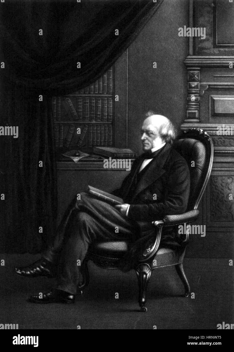 Charles Lyell, schottischer Geologe Stockfoto