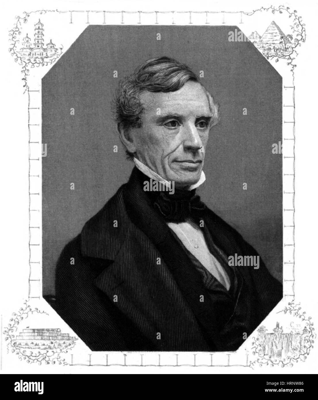 Samuel Morse, US-amerikanischer Erfinder Stockfoto