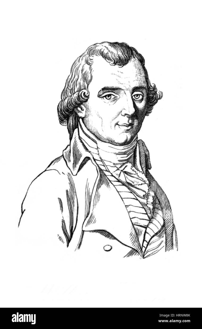 Heinrich Olbers, deutscher Astronom Stockfoto