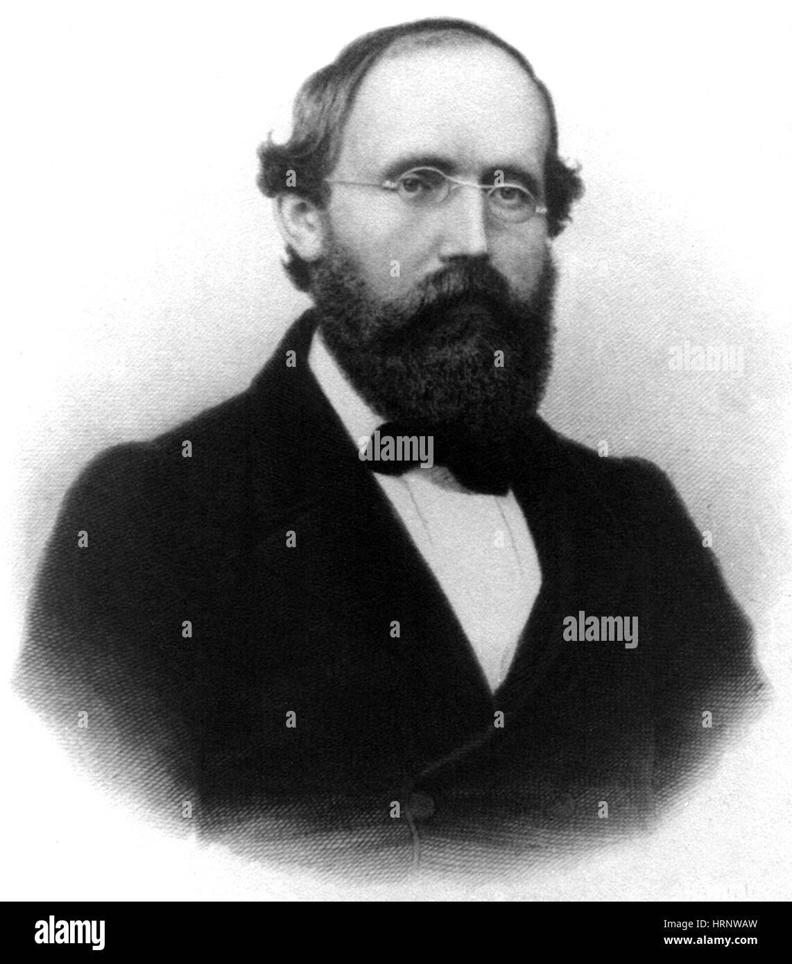 Bernhard Riemann, deutscher Mathematiker Stockfoto