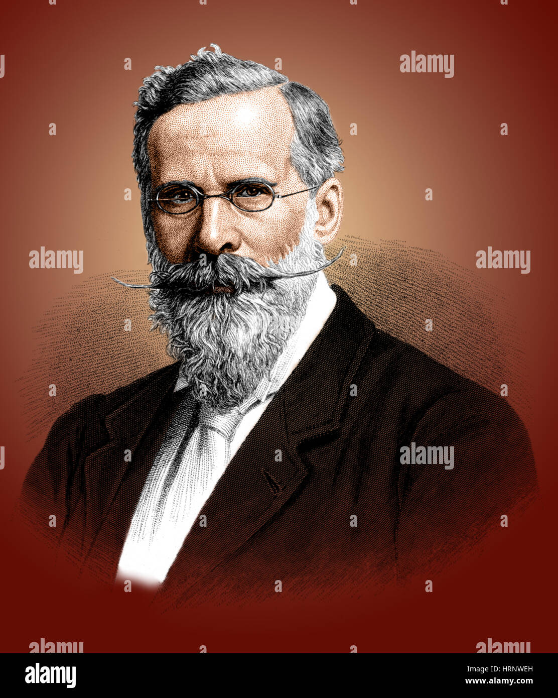 William Crookes, englischer Physiker Stockfoto