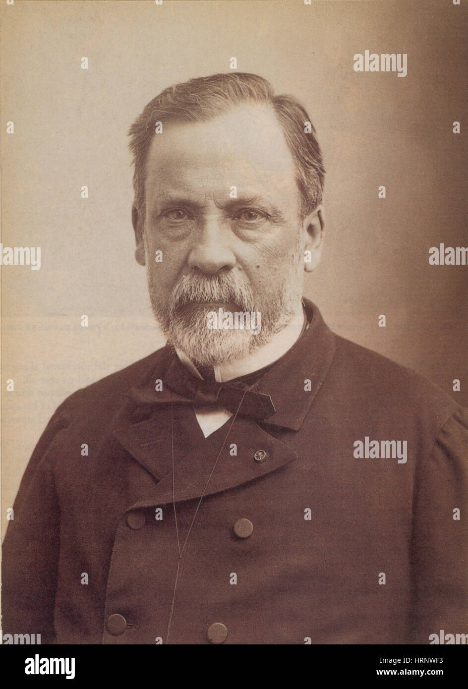 Louis Pasteur, französischer Bakteriologe Stockfoto