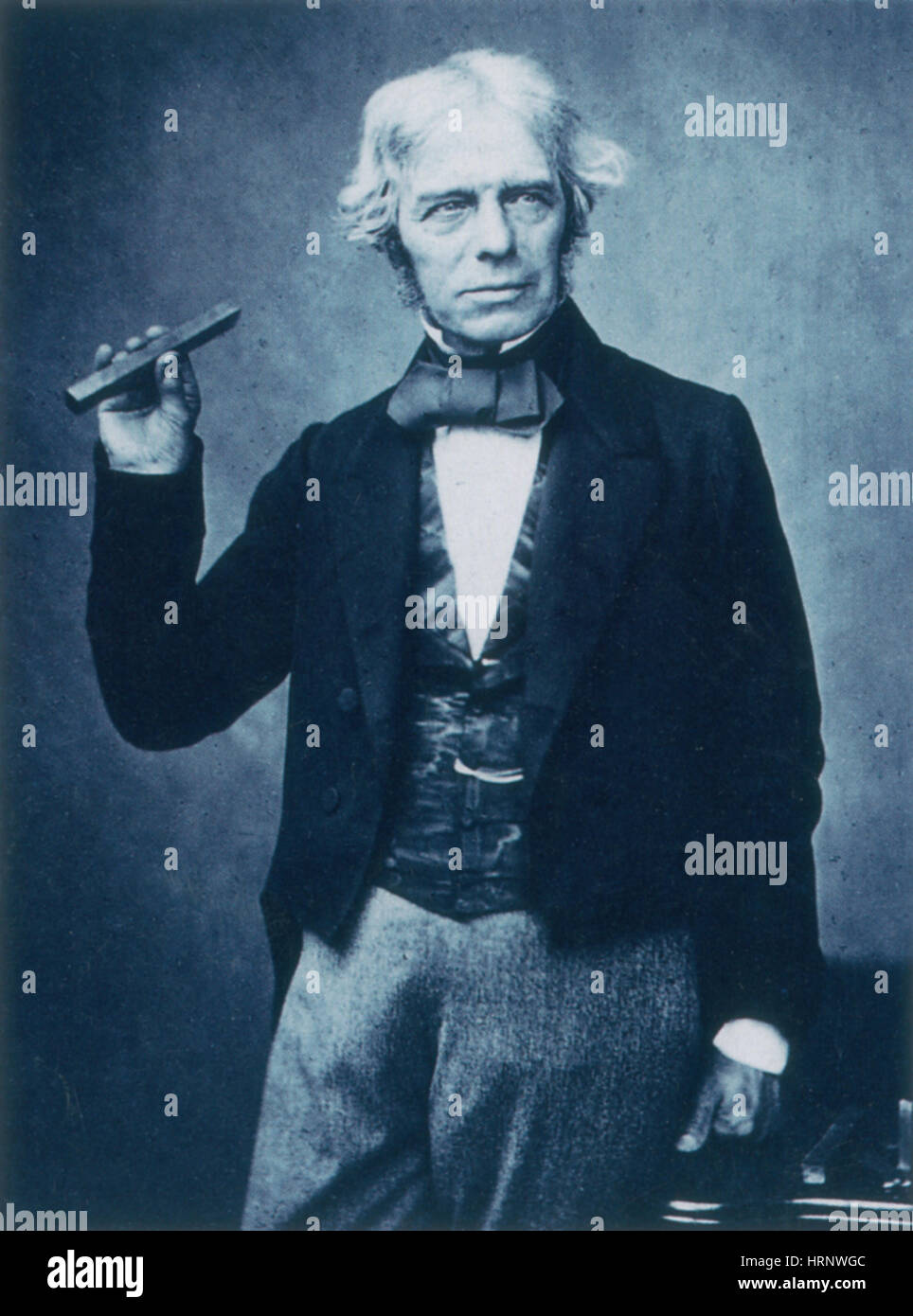 Michael Faraday, englischer Physiker Stockfoto