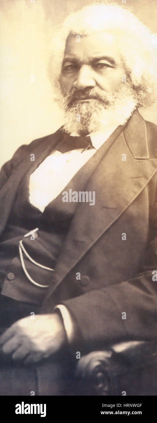 Frederick Douglass, US-amerikanischer Abolitionist Stockfoto