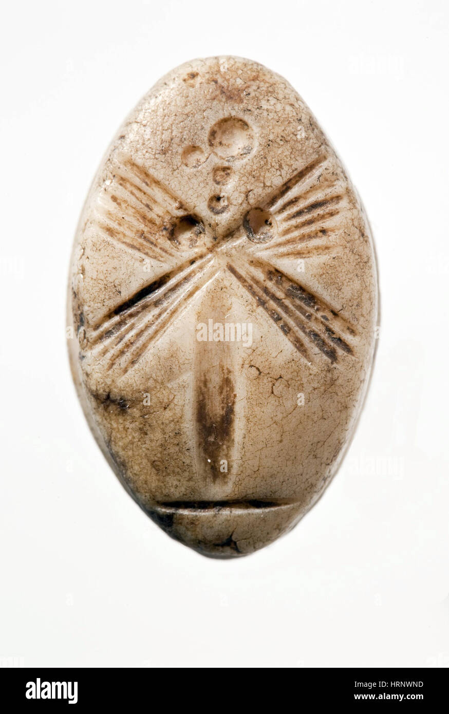 Marmor-Stempel Siegel, 8. bis 7. Jahrhundert v. Chr. Stockfoto