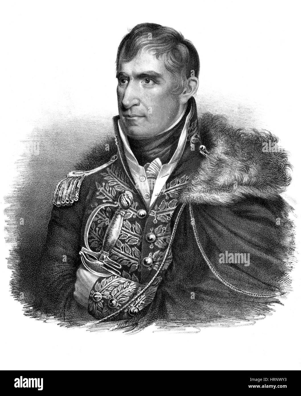 General William Henry Harrison Stockfoto
