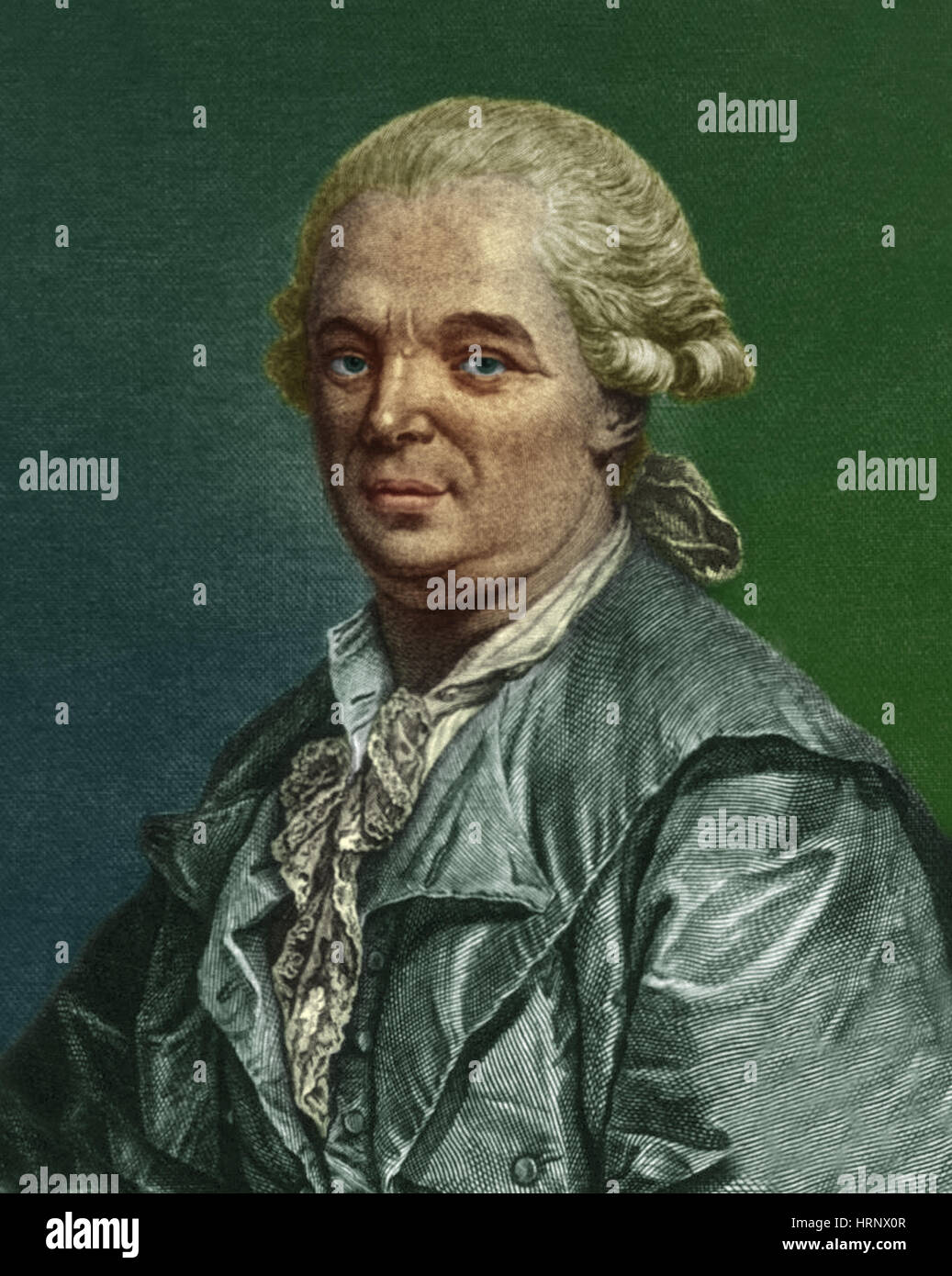 Franz Mesmer, deutscher Arzt Stockfoto