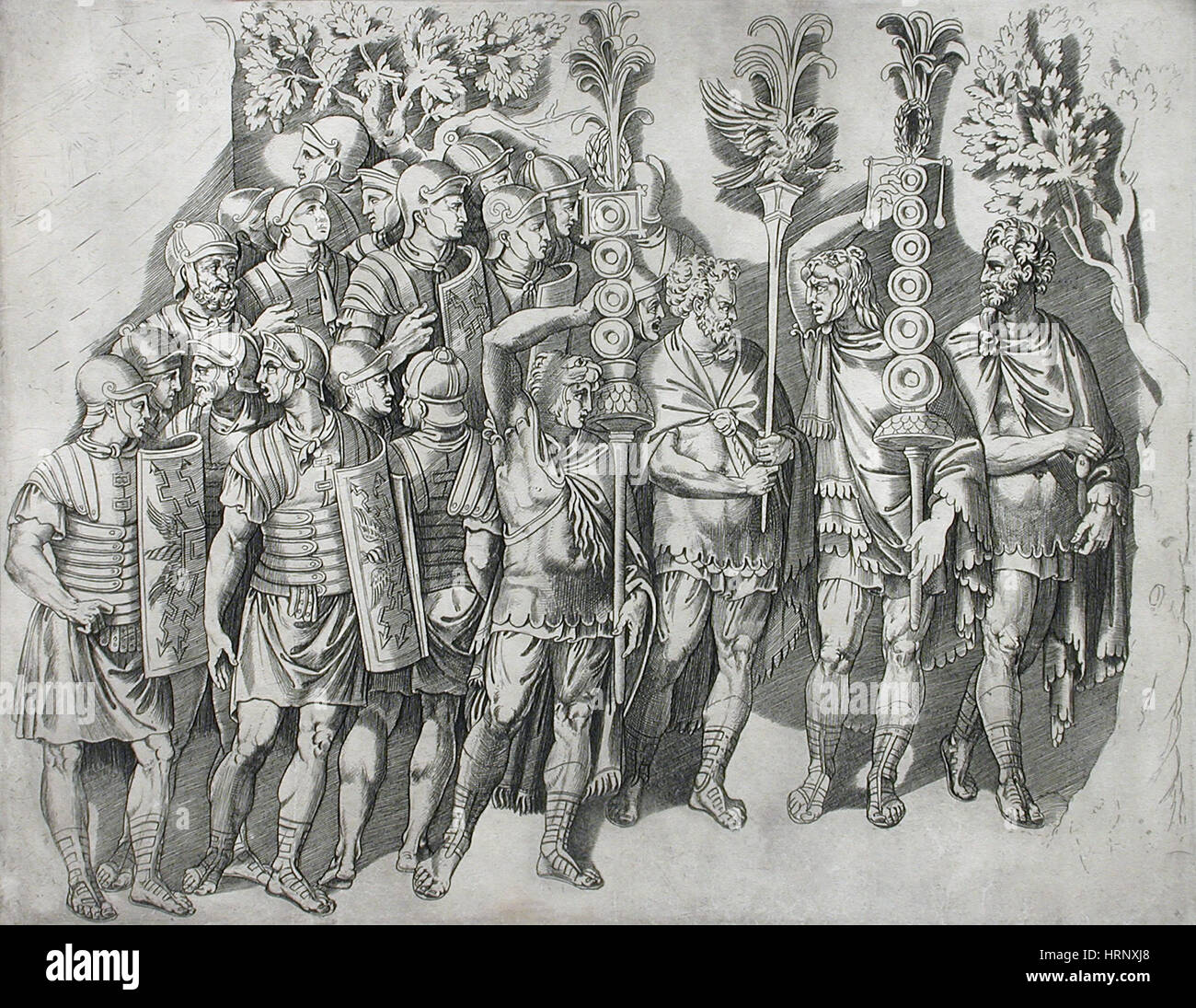 Römische Legion Stockfoto