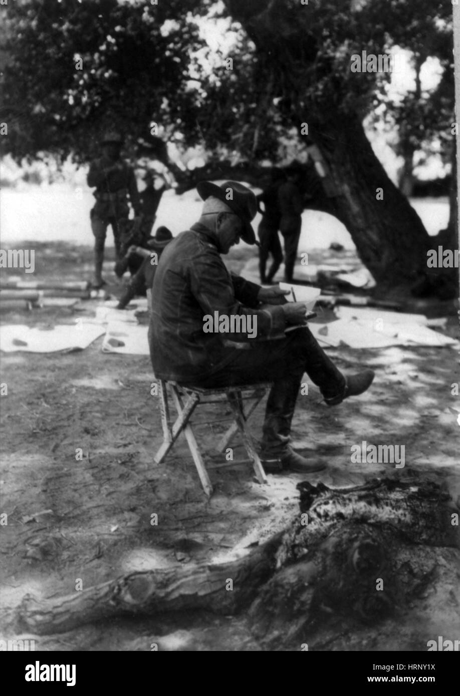 Black Jack Pershing, US-amerikanischer Offizier Stockfoto