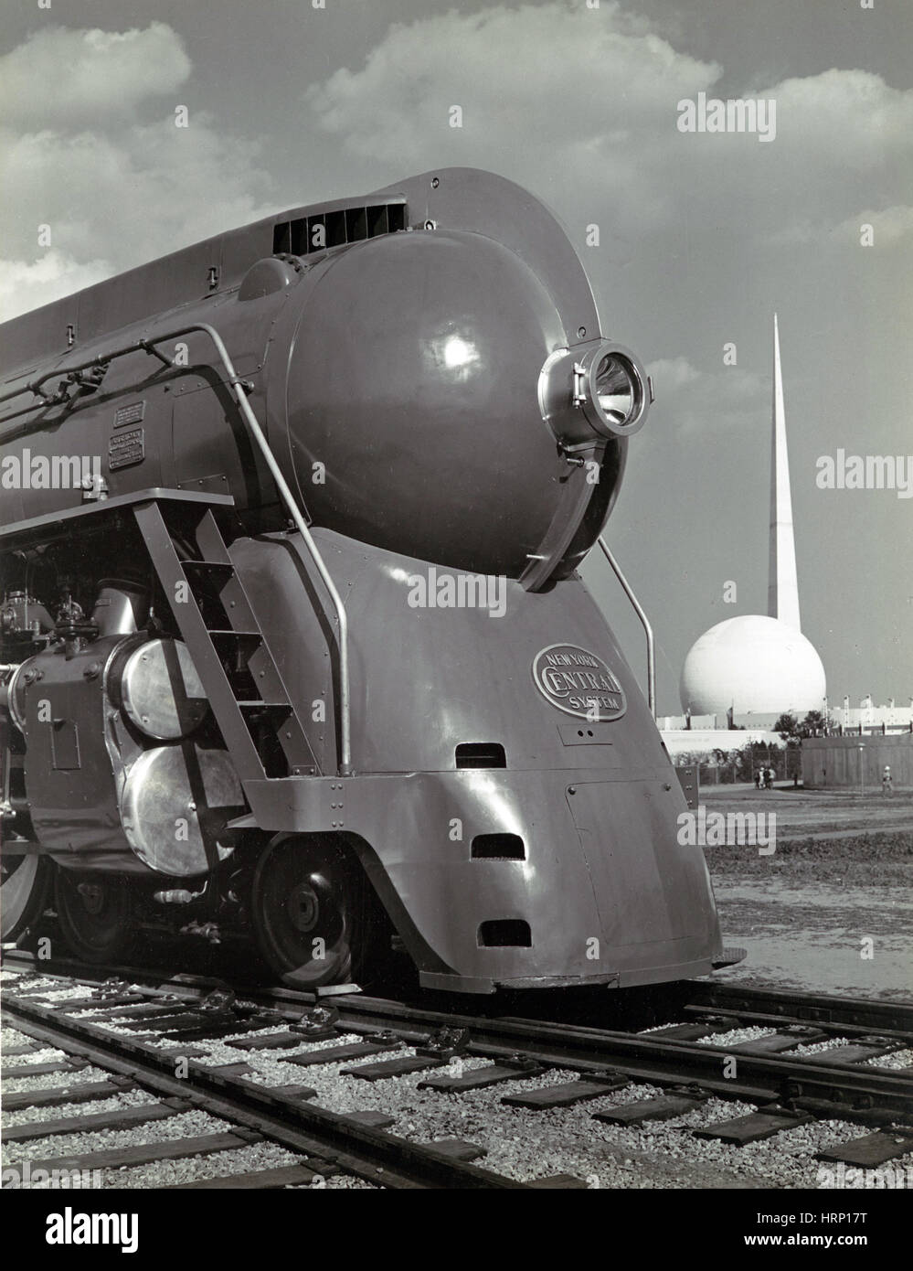 Lokomotive, New Yorker Weltausstellung 1939 Stockfoto