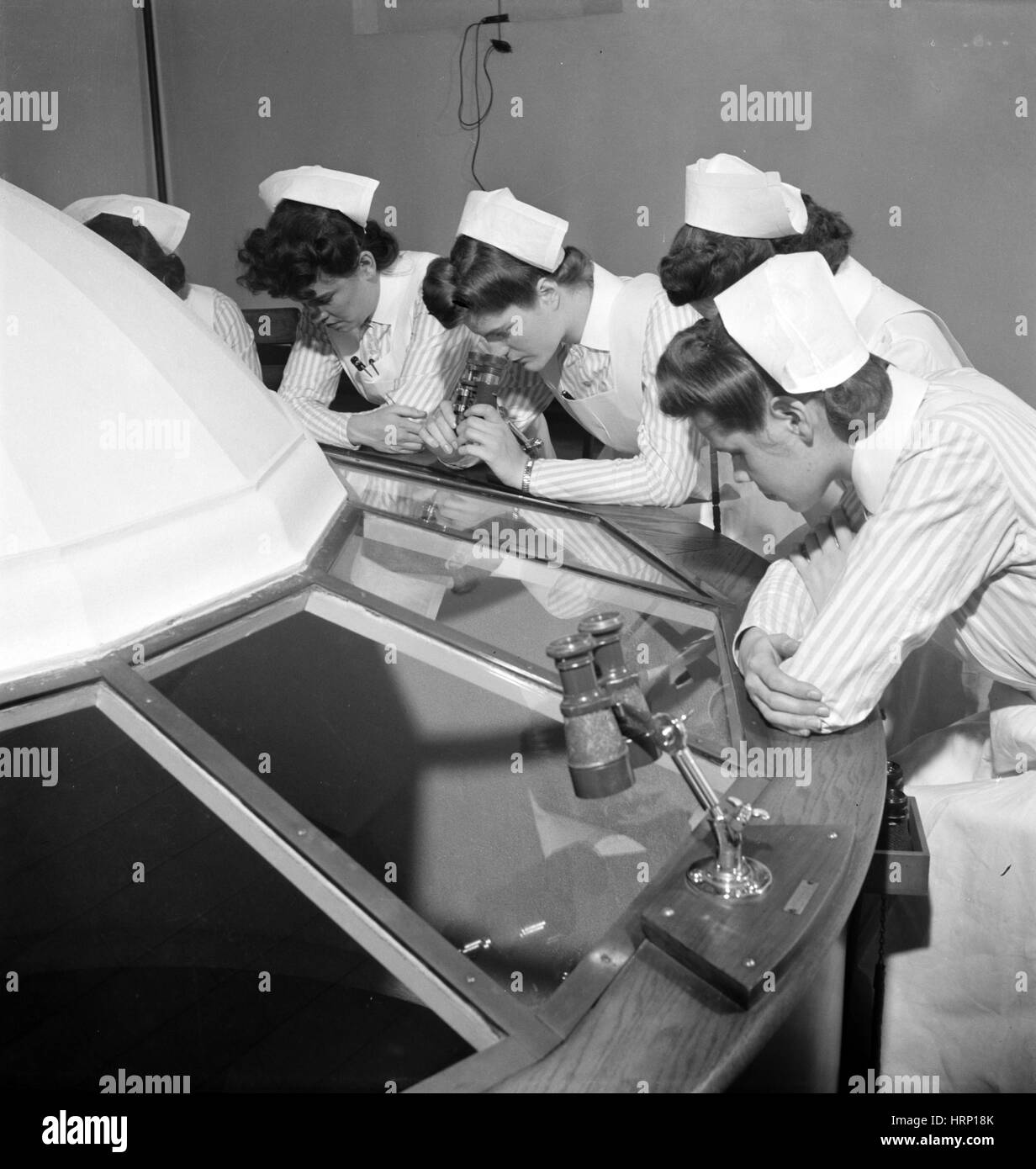 Ausbildung Krankenschwester, 1942 Stockfoto