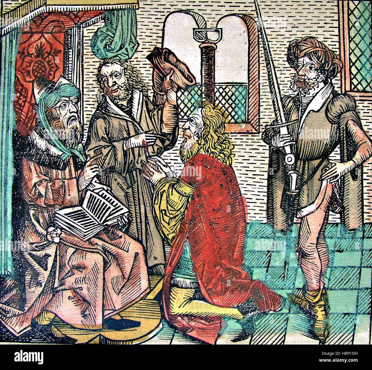 Muhammad, Schedelsche Weltchronik 1493 Stockfoto