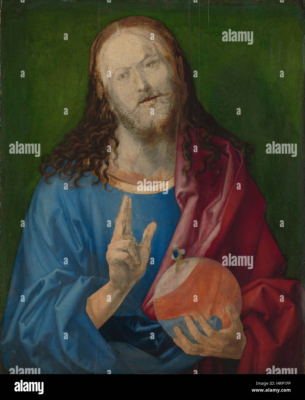 Christus, Salvator Mundi von Albrecht DÌ rer Stockfoto