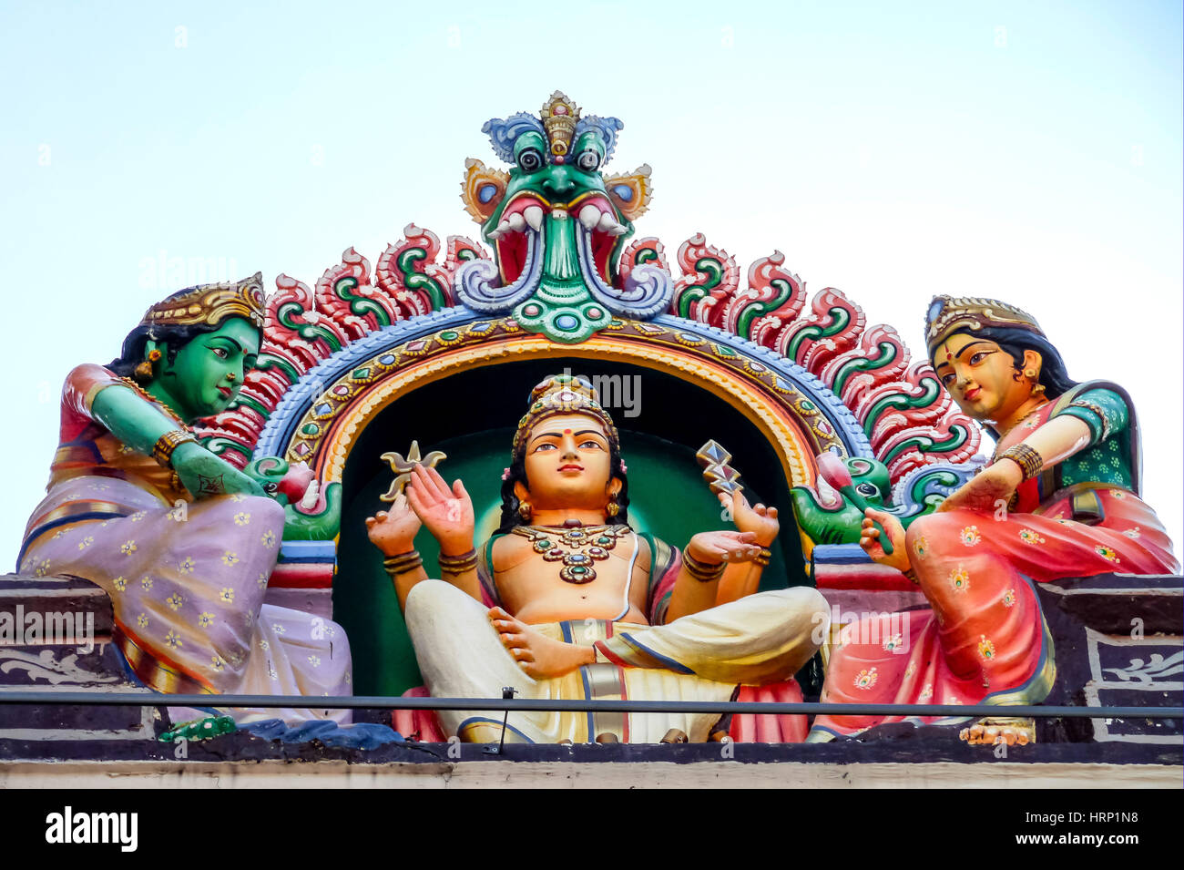 Tempel Sri Mariamman Tempel der Muttergöttin, Chinatown, Singapur, Asien, Singapur Stockfoto Tempel Sri Mariamman Tempel der Muttergöttin, Chinatown, Singapur, Asien, Singapur Stockfoto