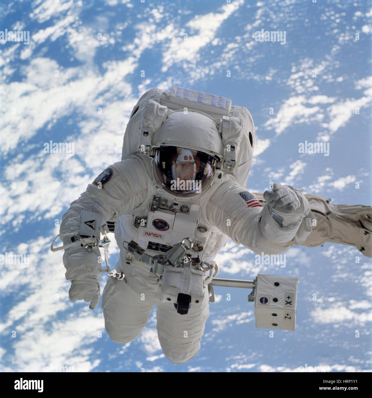 Michael Gernhardt EVA, STS-69 Stockfoto