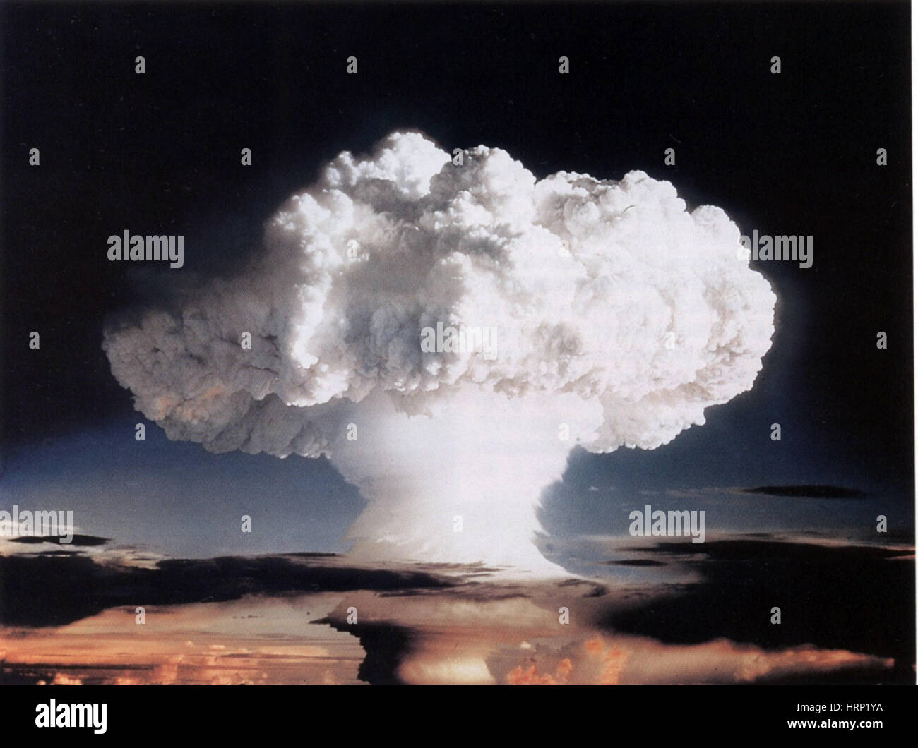 Operation Ivy MIKE, 1952 Stockfoto