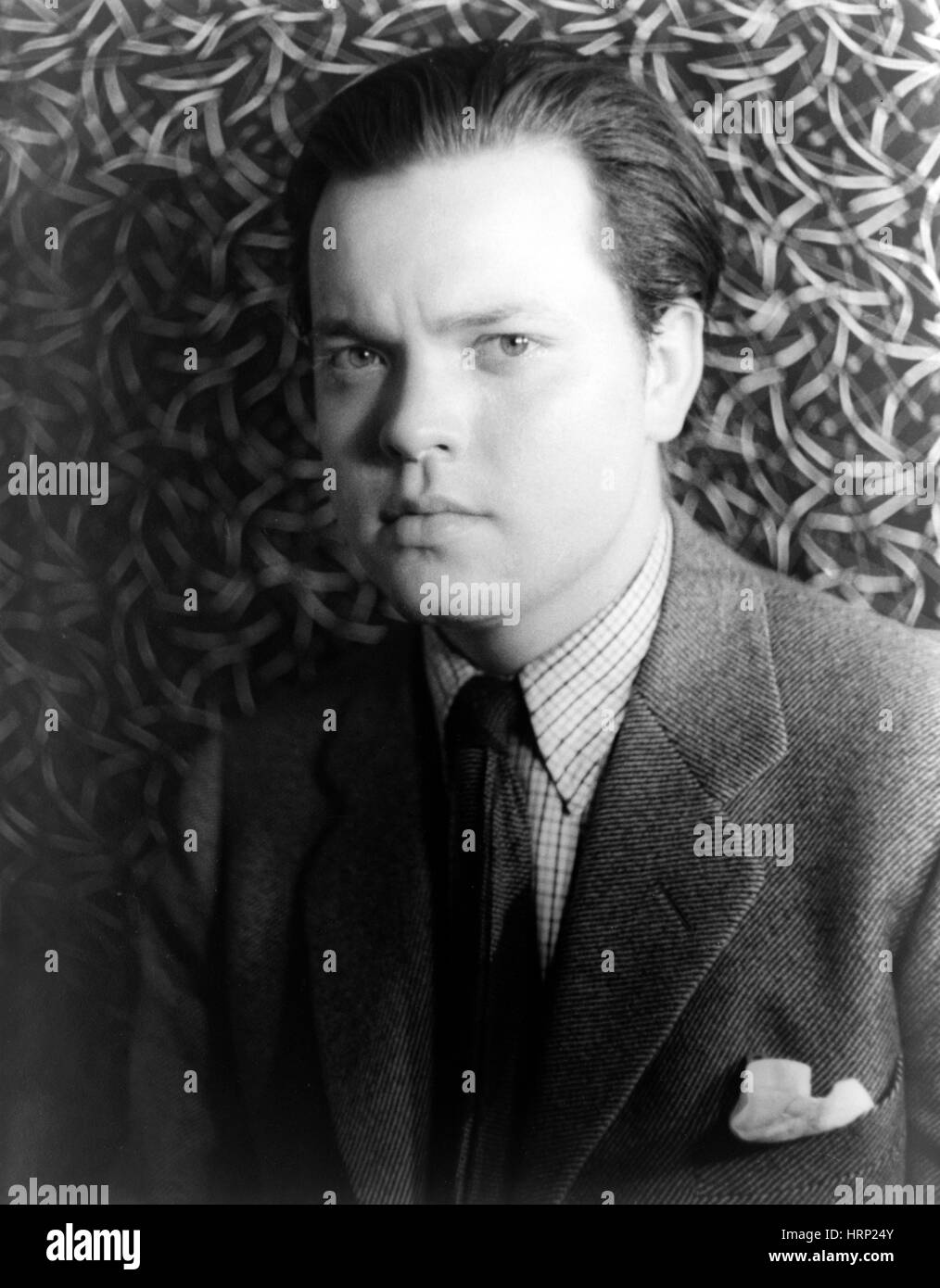 Orson Welles, US-amerikanischer Autor Stockfoto