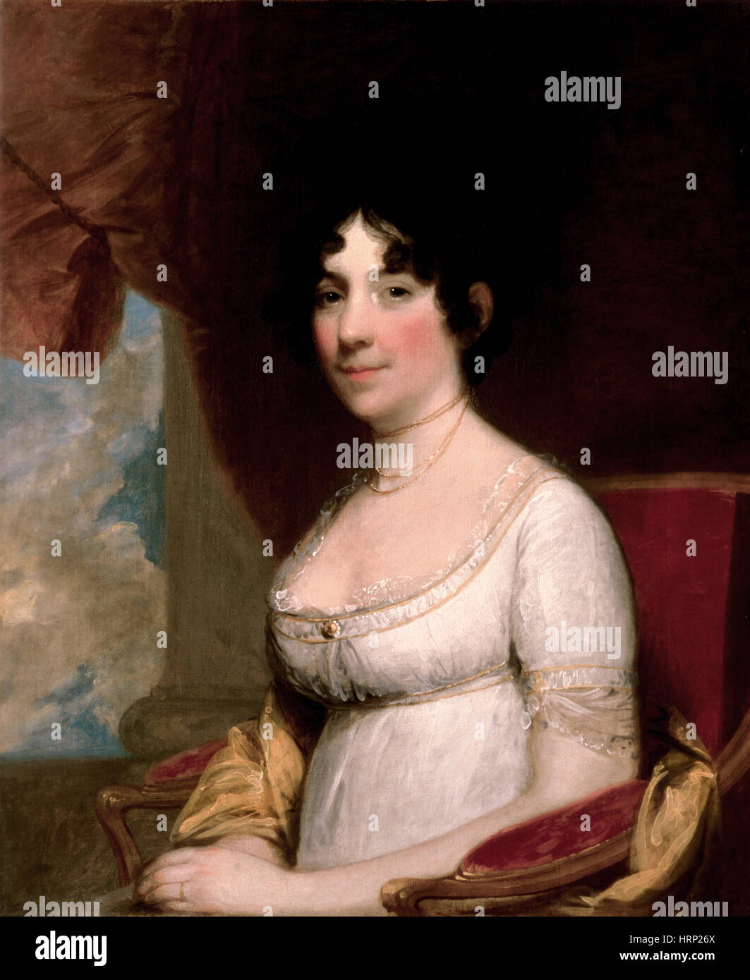 Dolley Madison, First Lady Stockfoto