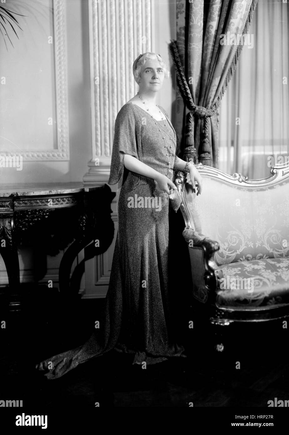 Lou Hoover, First Lady Stockfoto