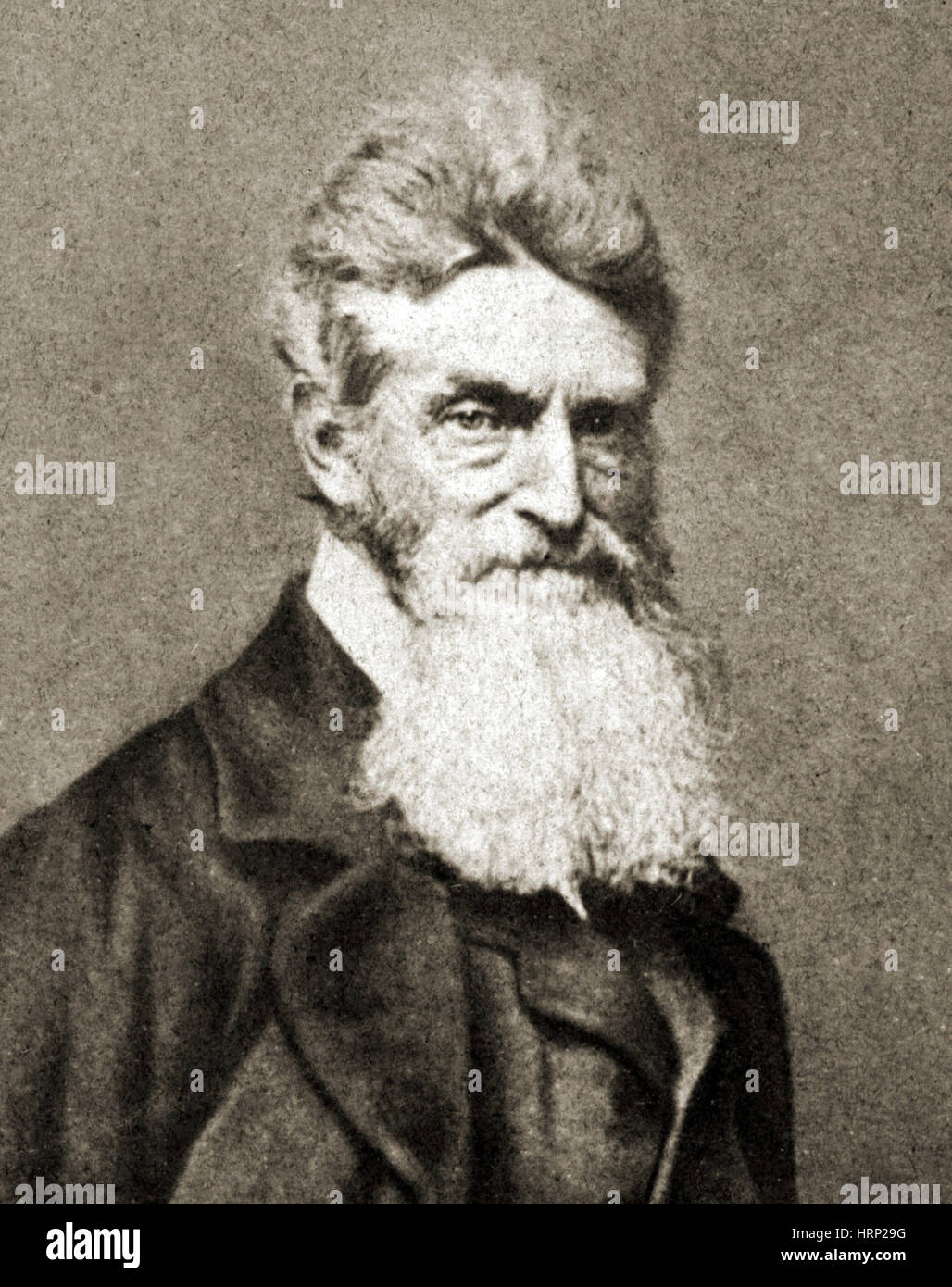 John Brown, US-amerikanischer Abolitionist Stockfoto
