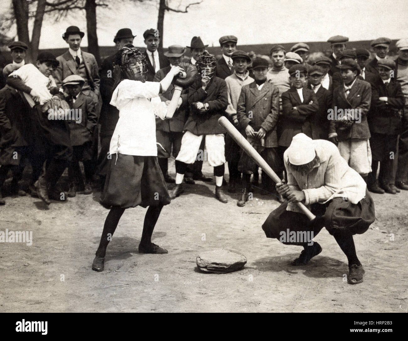 New York weibliche Riesen, 1913 Stockfoto
