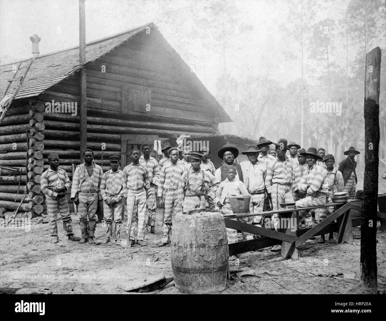 Chain Gang, 1898 Stockfoto