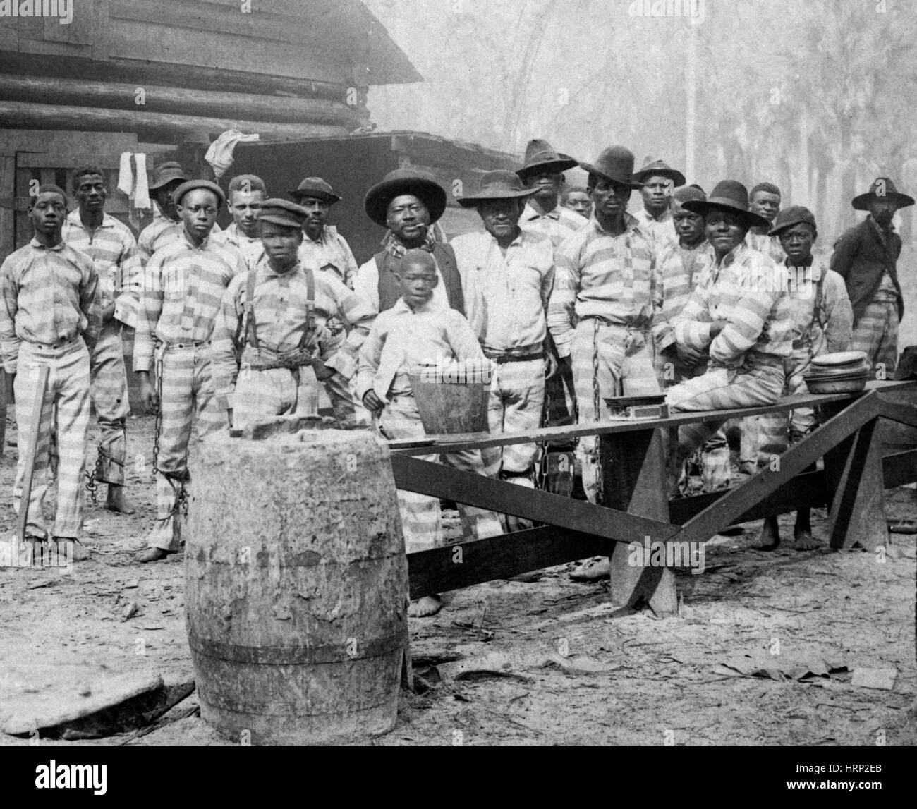 Chain Gang, 1898 Stockfoto